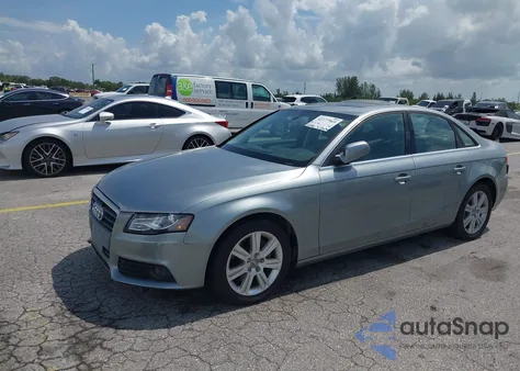 2011 Audi A4 2.0T Premium из США, поврежденный, VIN WAUFFAFL2BA068133